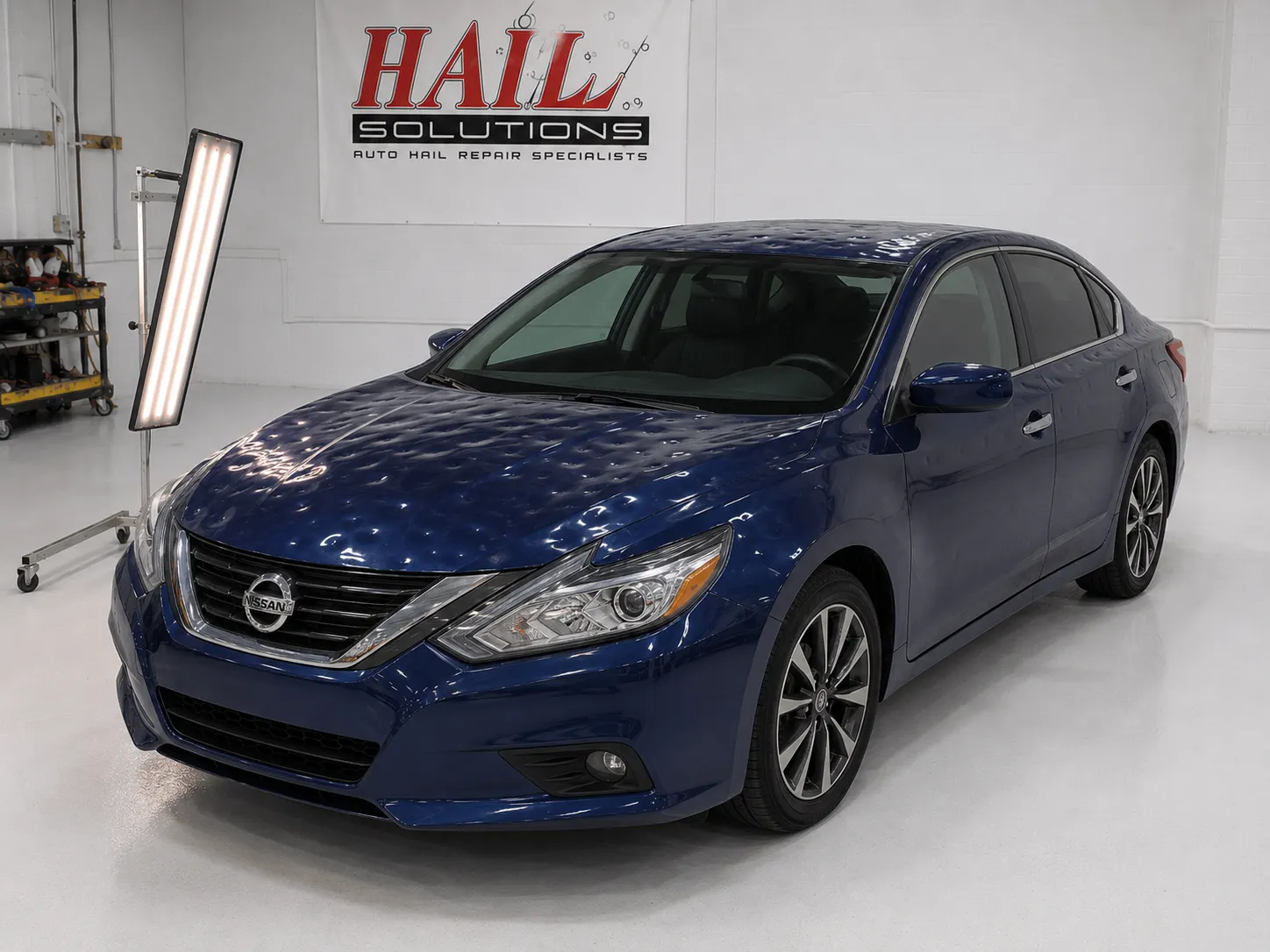 2018 Nissan Altima hail damage repair in Belton, MO — detail photo 2