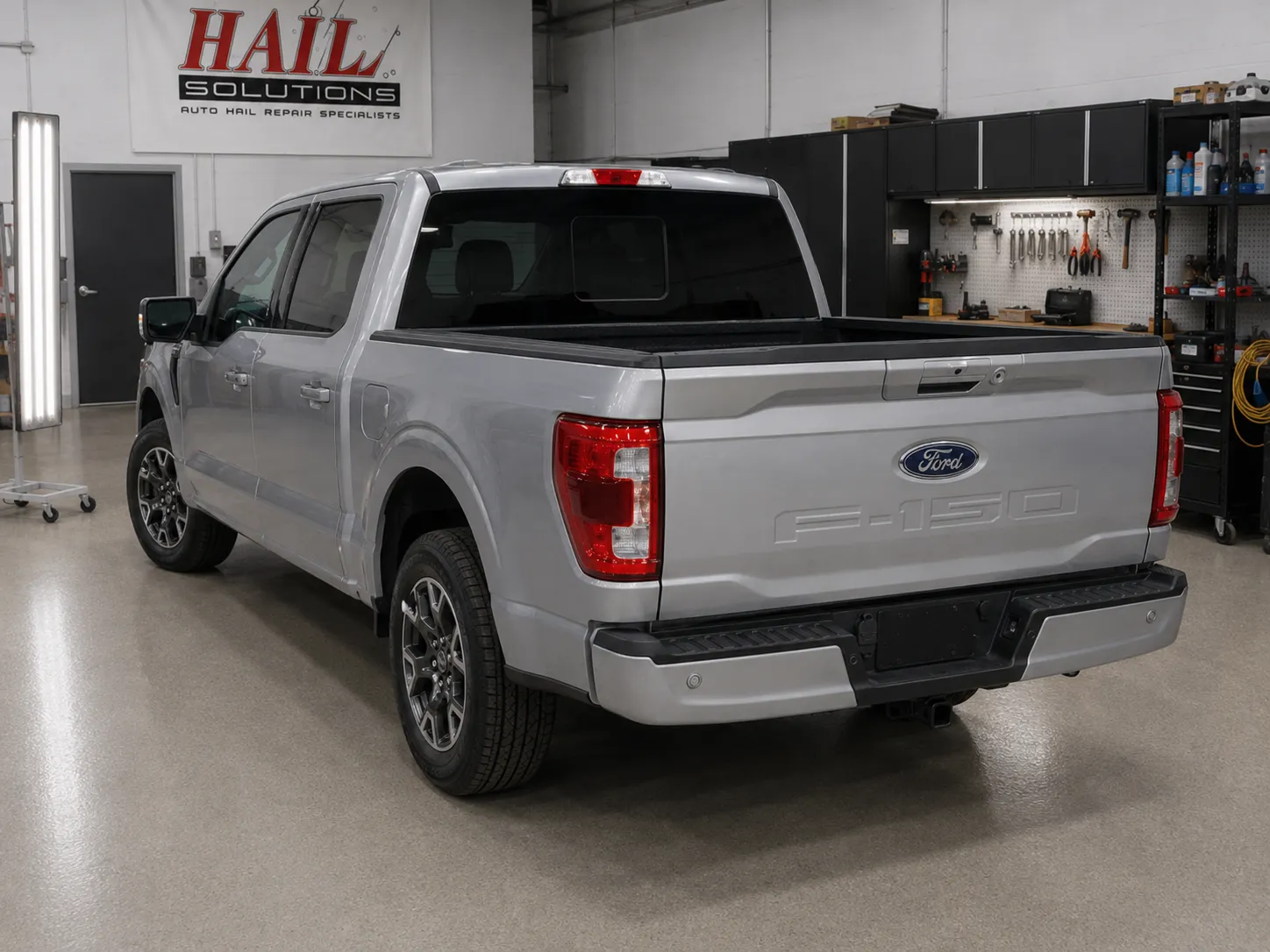2024 Ford F-150 hail damage repair in Liberty, MO — detail photo 2