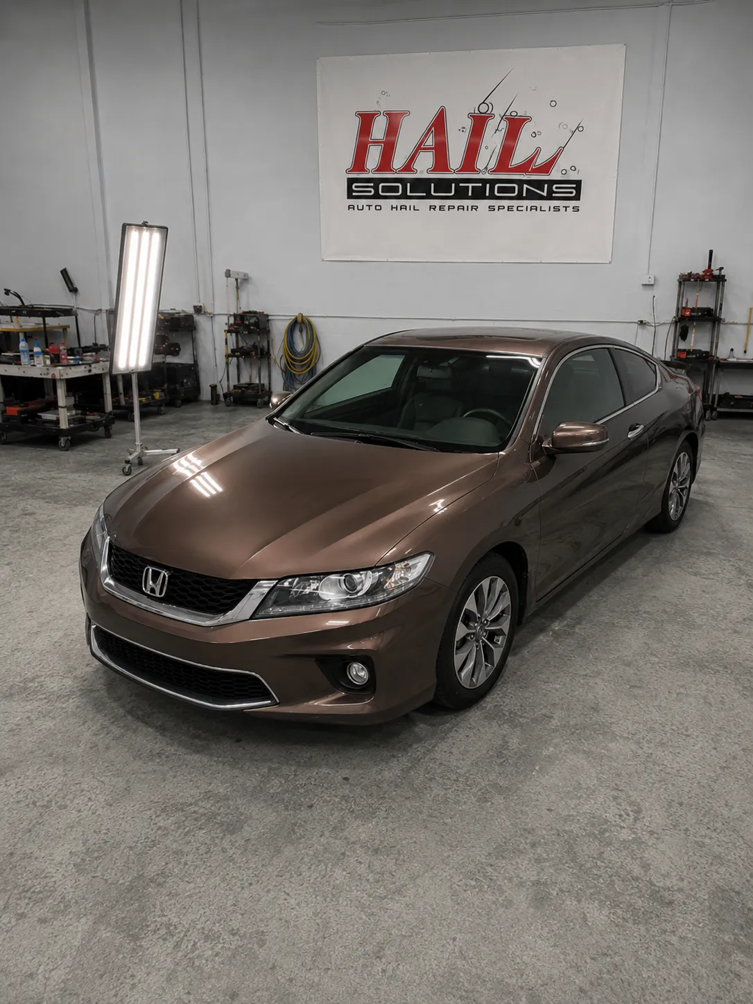 2015 Honda Accord hail damage repair in Excelsior Springs, MO — detail photo 3