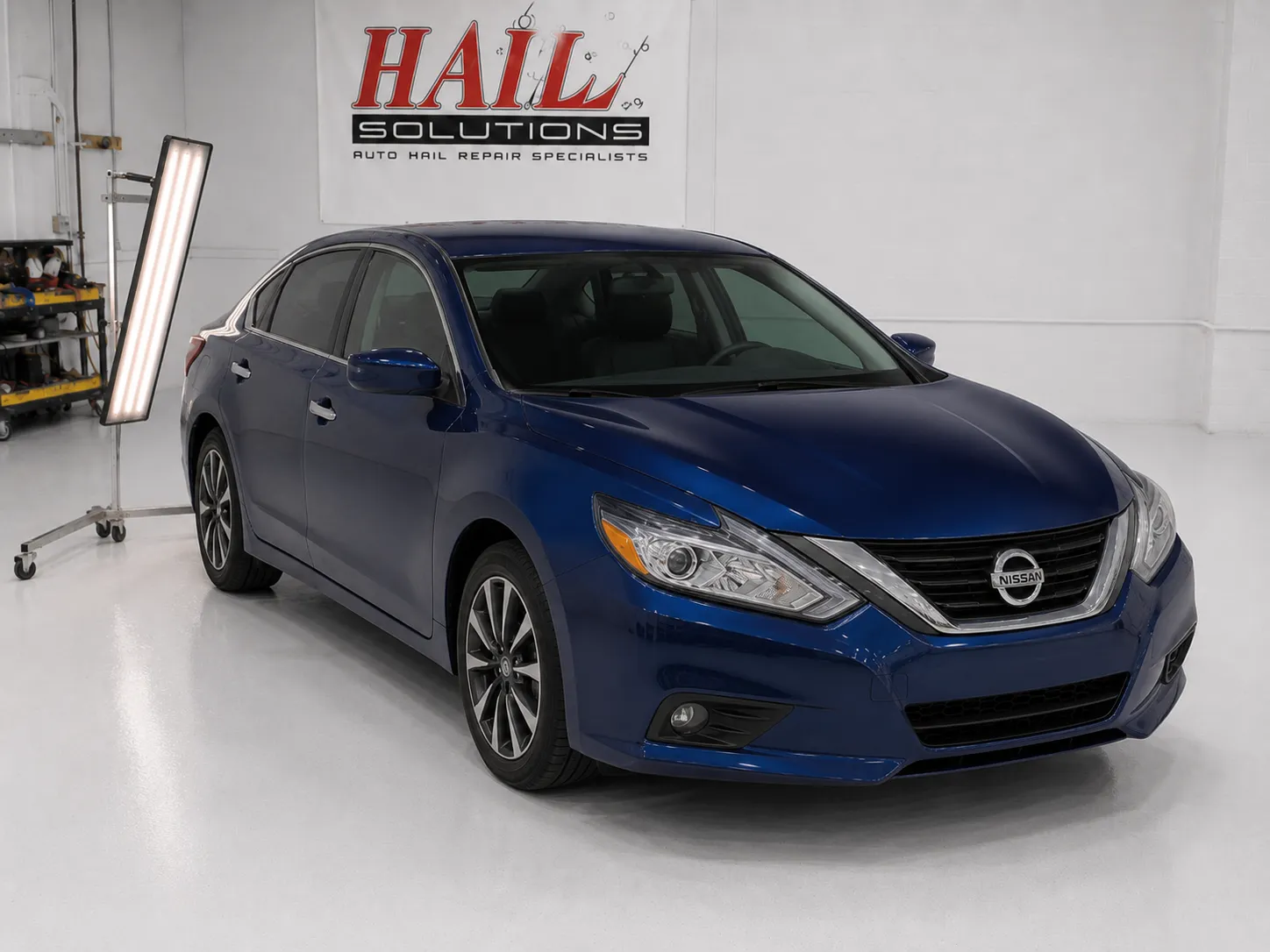 2018 Nissan Altima hail damage repair in Belton, MO — detail photo 3