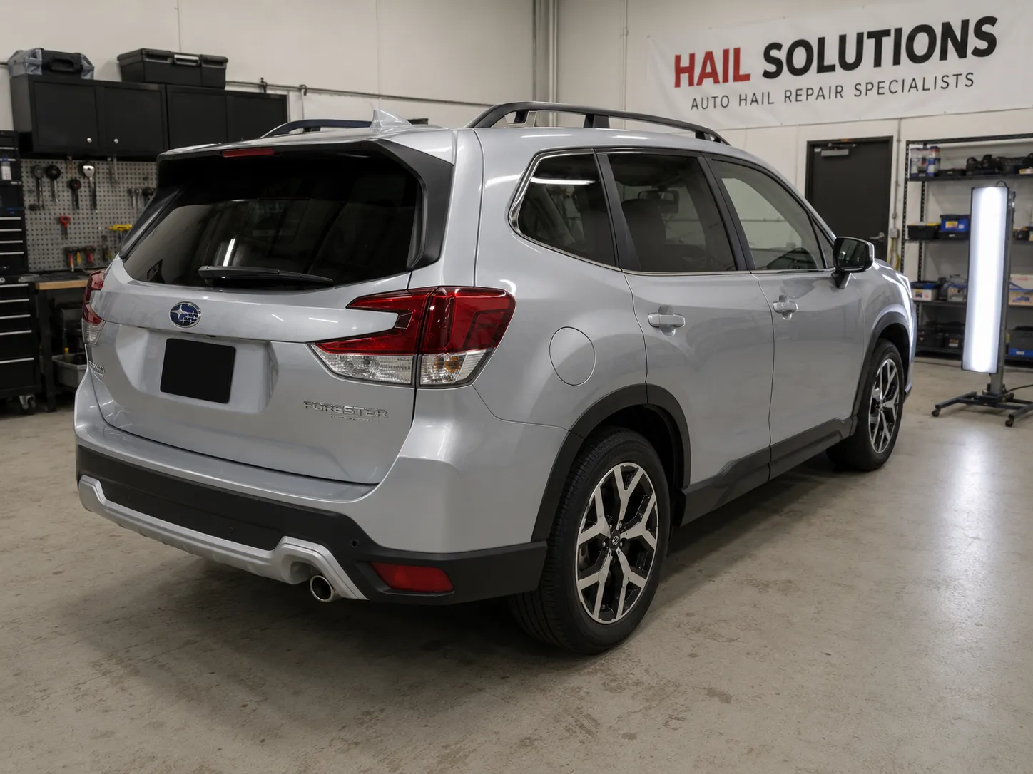 2022 Subaru Forester — Ice Silver Metallic hail damage repair in Lee's Summit, MO