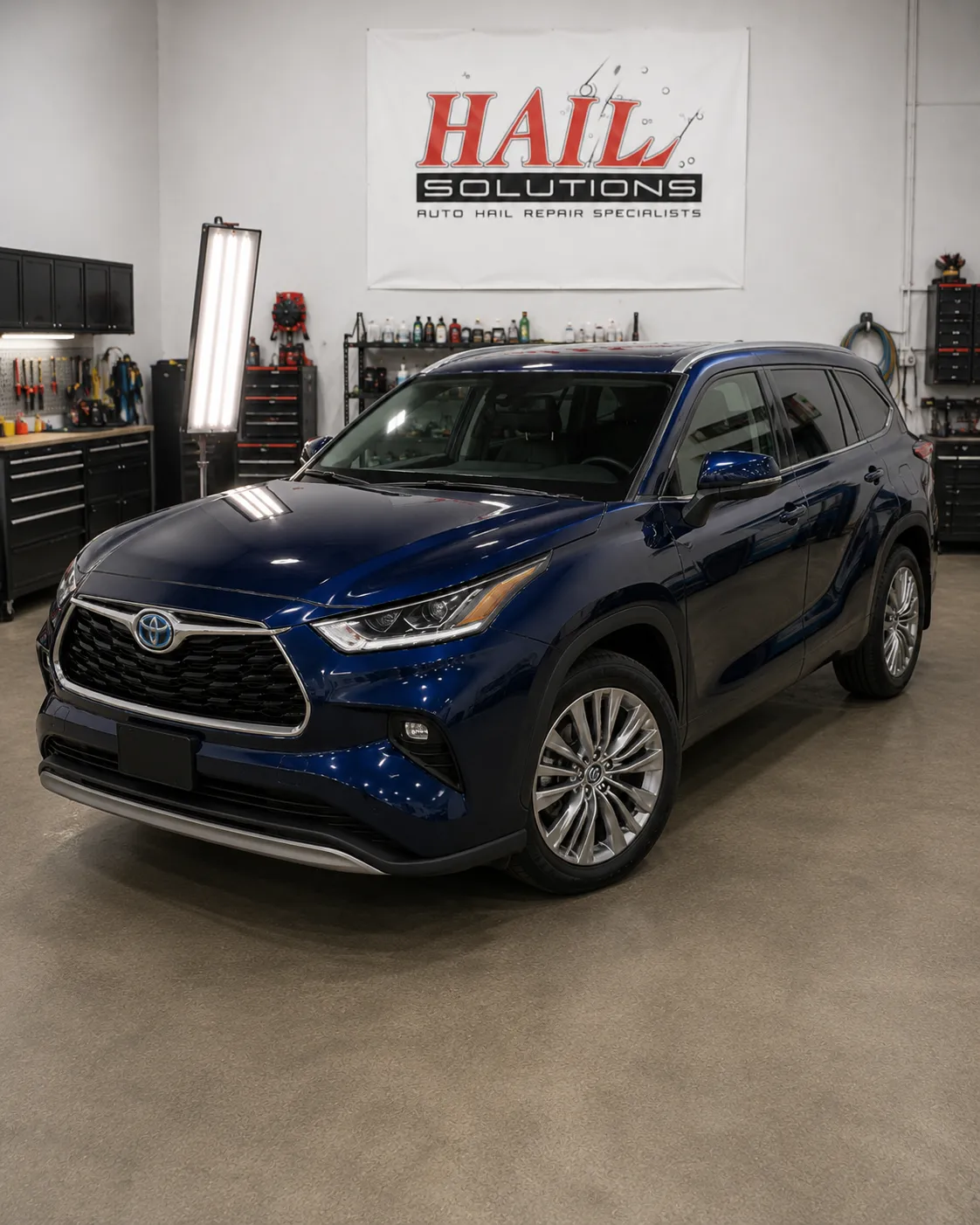 2023 Toyota Highlander — Blueprint hail damage repair in Overland Park, KS