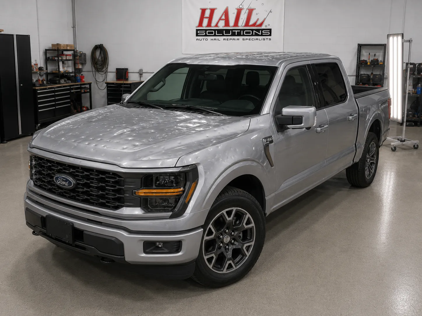 2024 Ford F-150 — Iconic Silver hail damage repair in Liberty, MO