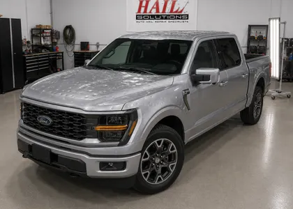 2024 Ford F-150 — Iconic Silver restored with paintless dent repair in Liberty, MO